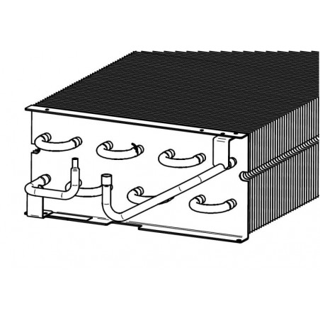 EVAPORATEUR L.562MM 28BAR 14 TUBES