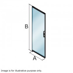 PORTE COMPLET 620X1850MM...